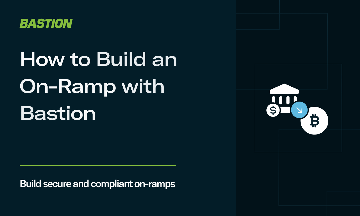 How to Build an On-Ramp with Bastion